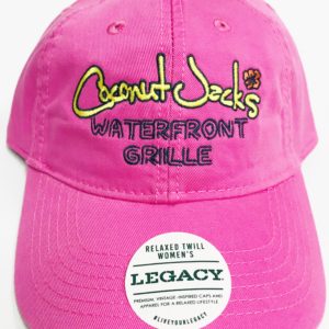 Coconut Jack's Signature Hats (Click for more color options) - Pink